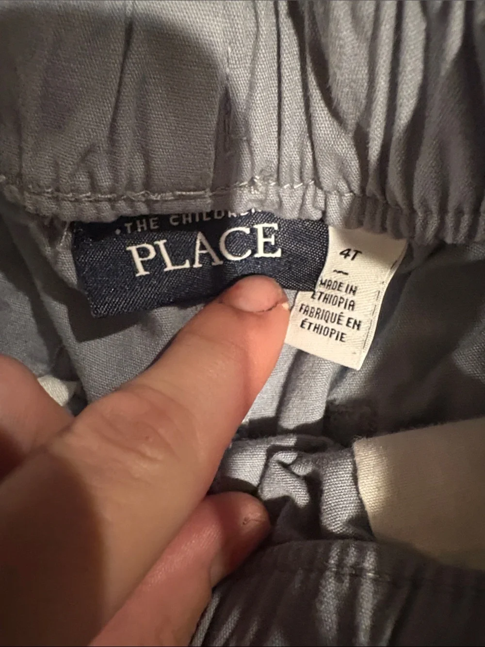 3/$20! Boys kids 4t shorts children’s Place Blue Drawstring Boys Shorts like new